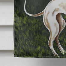 Load image into Gallery viewer, Rose Garden Frolick Greyhounds Flag Canvas House Size AMB1354CHF