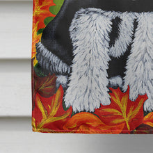 Load image into Gallery viewer, Thanksgiving Friends Schnauzer Flag Canvas House Size AMB1364CHF