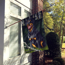 Load image into Gallery viewer, Backwoods Companion Rottweiler Flag Canvas House Size AMB1388CHF