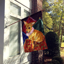 Load image into Gallery viewer, Pillow Princess Chihuahua Flag Canvas House Size AMB1389CHF