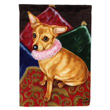 Load image into Gallery viewer, Pillow Princess Chihuahua Flag Canvas House Size AMB1389CHF