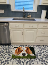 Load image into Gallery viewer, Cavalier Spaniel in the Grass Machine Washable Memory Foam Mat AMB1395RUG