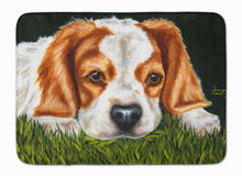 Load image into Gallery viewer, Cavalier Spaniel in the Grass Machine Washable Memory Foam Mat AMB1395RUG