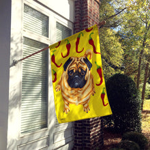 Load image into Gallery viewer, Pick a Pepper Pug Flag Canvas House Size AMB1412CHF
