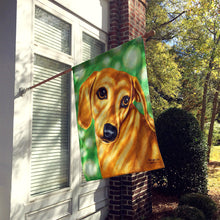 Load image into Gallery viewer, The Eyes Have It Dachshund Flag Canvas House Size AMB1414CHF