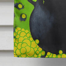 Load image into Gallery viewer, Brewing up Trouble Halloween Dachshund Flag Canvas House Size AMB1434CHF