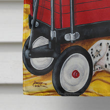 Load image into Gallery viewer, Christmas Westie, Newfoundland, Dalmatian Flag Canvas House Size AMB1445CHF
