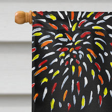 Load image into Gallery viewer, For our Heros Fireworks Patriotic Dalmatian Flag Canvas House Size AMB1451CHF