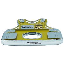 Load image into Gallery viewer, EL2-014 AMO Air and Marine CBP Bottle Opener Body Armor Ballistic Vest Challenge Coin Air &amp; Marine Interdiction Agent