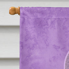Load image into Gallery viewer, Lavender Ribbon for All Cancer Awareness Flag Canvas House Size AN1200CHF