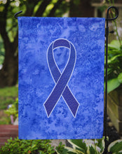 Load image into Gallery viewer, Dark Blue Ribbon for Colon Cancer Awareness Garden Flag – Inspirational Outdoor Support Decor AN1202GF