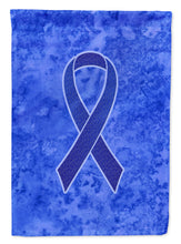 Load image into Gallery viewer, Dark Blue Ribbon for Colon Cancer Awareness Garden Flag – Inspirational Outdoor Support Decor AN1202GF