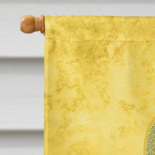 Load image into Gallery viewer, Yellow Ribbon for Sarcoma, Bone or Bladder Cancer Awareness Flag Canvas House Size AN1203CHF