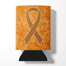 Load image into Gallery viewer, Orange Ribbon for Leukemia Awareness Can or Bottle Hugger AN1204CC