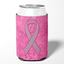 Load image into Gallery viewer, Pink Ribbon for Breast Cancer Awareness Can or Bottle Hugger AN1205CC