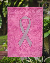 Load image into Gallery viewer, Pink Ribbon for Breast Cancer Awareness Garden Flag – Inspirational Outdoor Support Decor AN1205GF