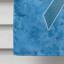 Load image into Gallery viewer, Blue Ribbon for Prostate Cancer Awareness Flag Canvas House Size AN1206CHF