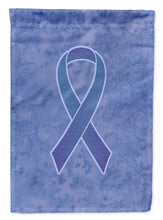Load image into Gallery viewer, Periwinkle Blue Ribbon for Esophageal and Stomach Cancer Awareness Flag Canvas House Size AN1208CHF
