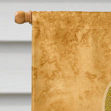 Load image into Gallery viewer, Gold Ribbon for Childhood Cancers Awareness Flag Canvas House Size AN1209CHF