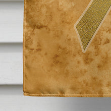 Load image into Gallery viewer, Gold Ribbon for Childhood Cancers Awareness Flag Canvas House Size AN1209CHF