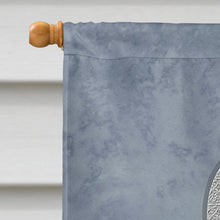 Load image into Gallery viewer, Clear Ribbon for Lung Cancer Awareness Flag Canvas House Size AN1210CHF