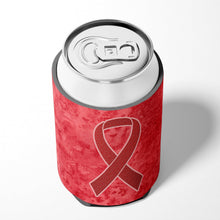 Load image into Gallery viewer, Red Ribbon for Aids Awareness Can or Bottle Hugger AN1213CC