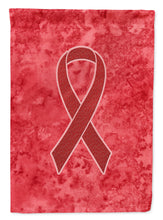 Load image into Gallery viewer, Red Ribbon for Aids Awareness Garden Flag – Inspirational Outdoor Support Decor AN1213GF