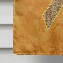 Load image into Gallery viewer, Peach Ribbon for Uterine Cancer Awareness Flag Canvas House Size AN1219CHF