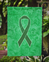 Load image into Gallery viewer, Kelly Green Ribbon for Kidney Cancer Awareness Garden Flag – Inspirational Outdoor Support Decor AN1220GF