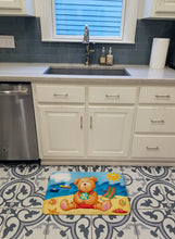 Load image into Gallery viewer, Teddy Bear on the Beach Machine Washable Memory Foam Mat APH0088RUG