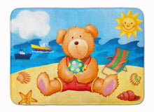 Load image into Gallery viewer, Teddy Bear on the Beach Machine Washable Memory Foam Mat APH0088RUG