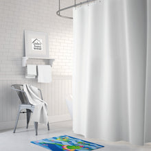 Load image into Gallery viewer, Frogs Swimming Machine Washable Memory Foam Mat APH0089RUG