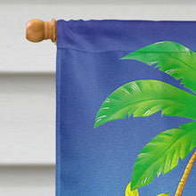 Load image into Gallery viewer, Teddy Bears Picnic on the Beach Flag Canvas House Size APH0239CHF