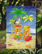 Load image into Gallery viewer, Teddy Bears Picnic on the Beach Garden Flag - Outdoor Decorative Yard Flag
