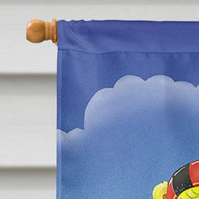 Load image into Gallery viewer, Teddy Bears Swimming and Diving Flag Canvas House Size APH0240CHF