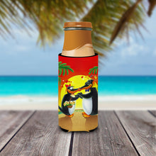 Load image into Gallery viewer, In Love Valentine's Day Penguins  Slim Can Hugger – Fun &amp; Functional Drink Coolers APH0245MUK