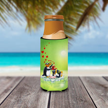 Load image into Gallery viewer, My Love Song Penguins  Slim Can Hugger – Fun &amp; Functional Drink Coolers APH0246MUK