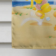 Load image into Gallery viewer, Bears playing Volleyball Flag Canvas House Size APH0389CHF