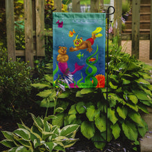 Load image into Gallery viewer, Teddy Bear Mermaid and Diver Garden Flag - Outdoor Decorative Yard Flag