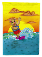 Load image into Gallery viewer, Teddy Bear Water Skiing Garden Flag - Outdoor Decorative Yard Flag