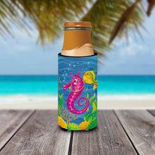 Load image into Gallery viewer, Seahorse Ride  Slim Can Hugger – Fun &amp; Functional Drink Coolers APH0471MUK
