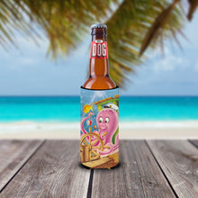 Load image into Gallery viewer, Captain Octopus  Slim Can Hugger – Fun &amp; Functional Drink Coolers APH0472MUK