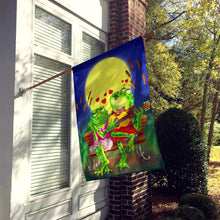 Load image into Gallery viewer, Frog Love Songs Flag Canvas House Size APH0522CHF