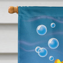 Load image into Gallery viewer, Yellow Fish Flag Canvas House Size APH0527CHF