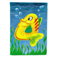 Load image into Gallery viewer, Yellow Fish Flag Canvas House Size APH0527CHF