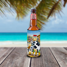 Load image into Gallery viewer, Cow playing Baseball  Slim Can Hugger – Fun &amp; Functional Drink Coolers APH0534MUK