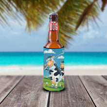 Load image into Gallery viewer, Cow playing Golf  Slim Can Hugger – Fun &amp; Functional Drink Coolers APH0535MUK