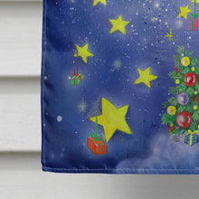 Load image into Gallery viewer, Angels watching Santa Claus Flag Canvas House Size APH0690CHF