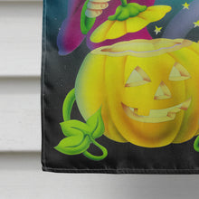 Load image into Gallery viewer, Witch Party with the Ghosts Halloween Flag Canvas House Size APH0932CHF
