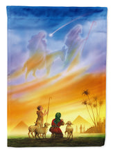 Load image into Gallery viewer, Shepherds being guided Christmas Flag Canvas House Size APH0939CHF